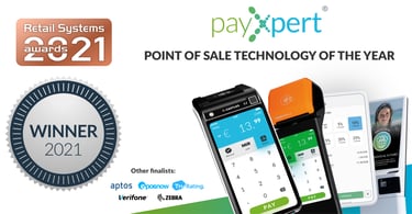 PayXpert vince il premio Tecnologia POS 202 ai Retail Systems Awards